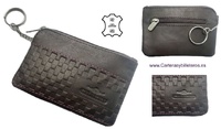 PORTE-CLÉS PORTE-MONNAIE PORTE-CARTES EN CUIR  CHARRO