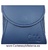 PELLE BORSA CON SOFFIETTO COLORE BLU