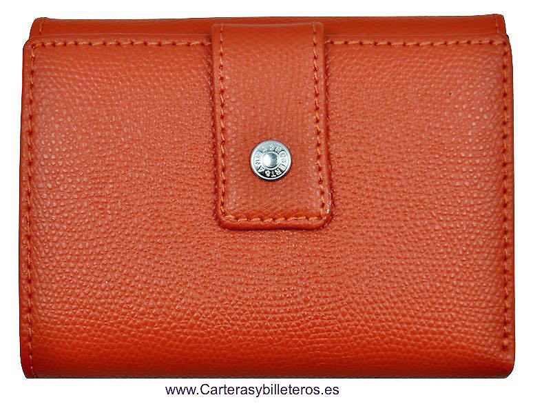 CARTERA DE MUJER DE PIEL SIENA 