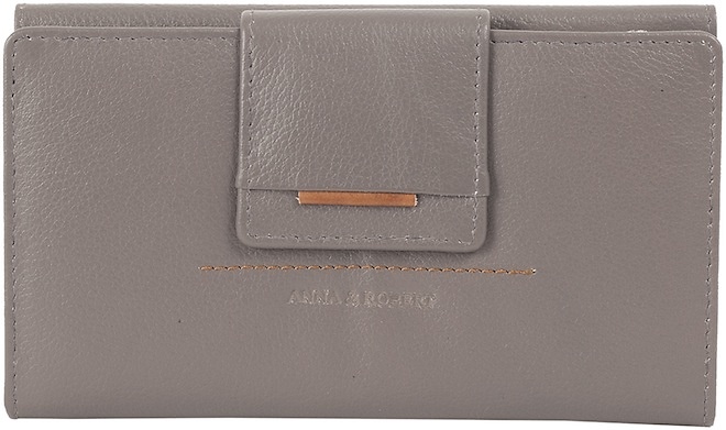 BILLFOLD WALLET FOR WOMEN IN LARGE SIZE BEEF QUALITY LEATHER 
