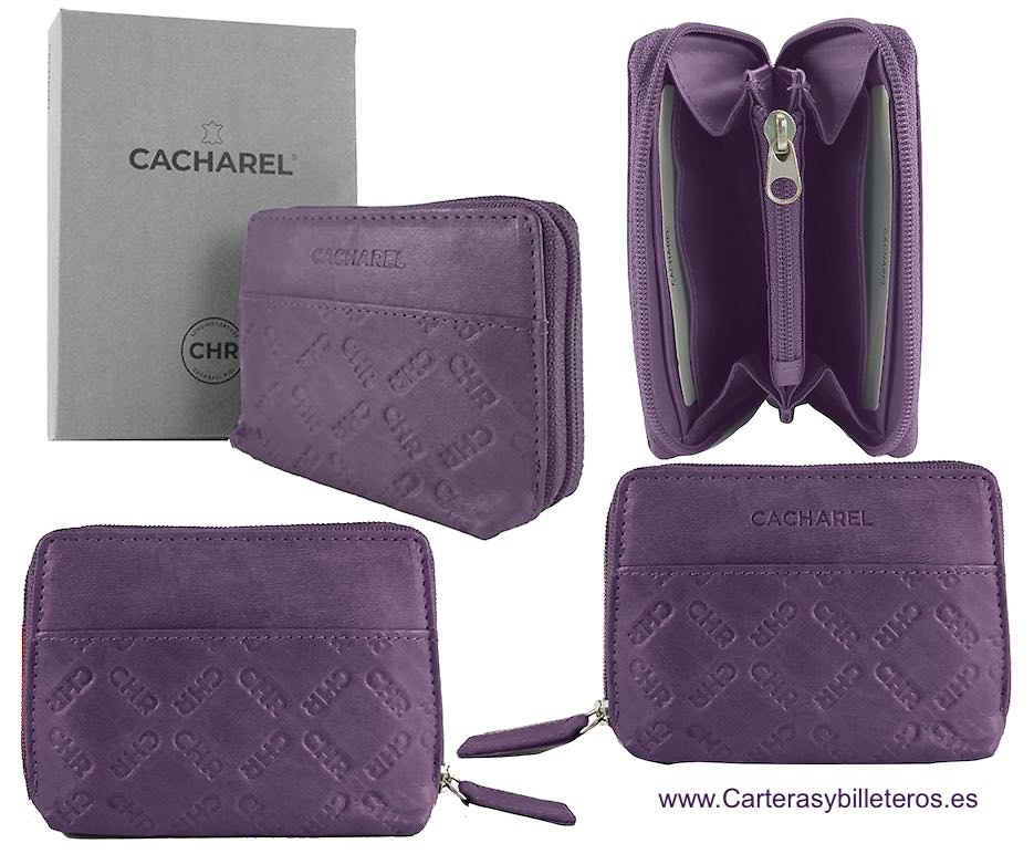 CACHAREL LEATHER WOMEN'S CARD HOLDER PURSE 