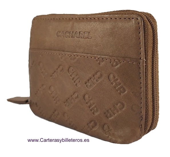 CACHAREL LEATHER WOMEN'S CARD HOLDER PURSE 