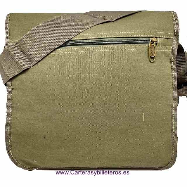 CANVAS BAG MAN WITH 5 POCKETS SIZE BIG 