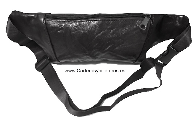 CARRYING BAG FOR HIP LEATHER AND WAIST ADJUSTABLE 
