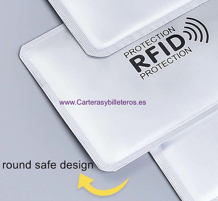 COVER FOR RFID SECURITY ANTI CONTACTS -SET 3 UNITS- 