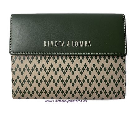 DEVOTA LOMBA WOMEN'S WALLET WITH COIN PURSE AND DOUBLE WALLET AND LARGE CARDHOLDER 