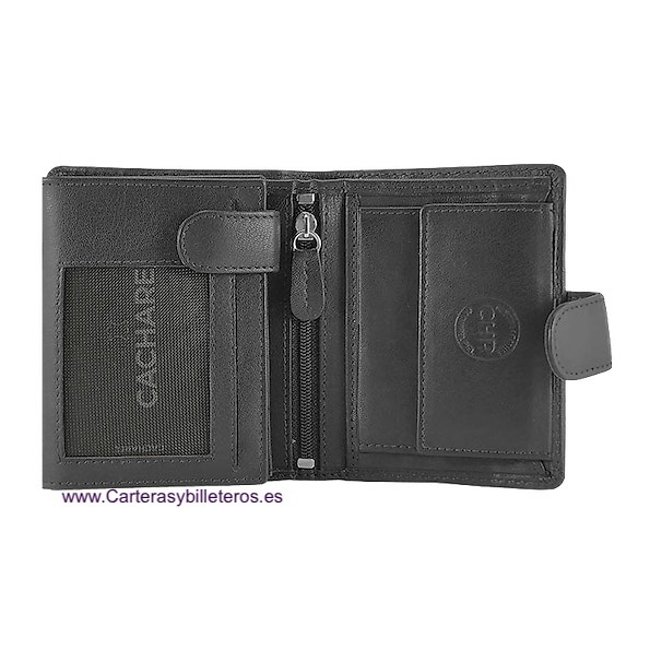 DOUBLE NAPALUX LEATHER CACHAREL CARD HOLDER 13 CARD SILICONE LOGO 