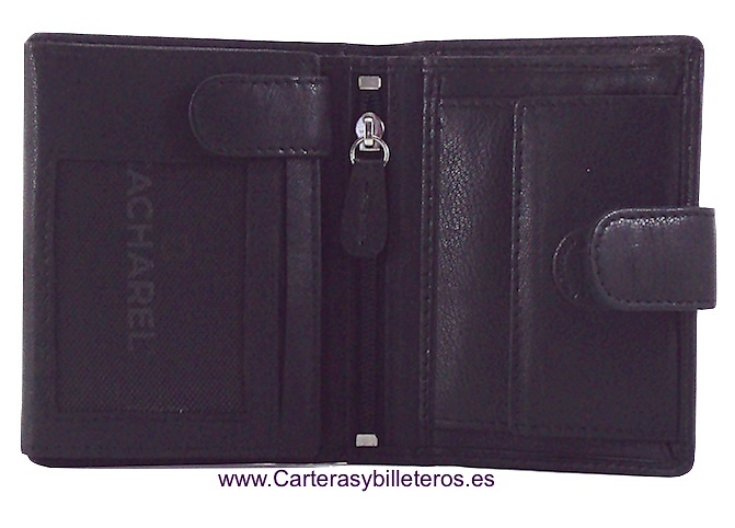 DOUBLE NAPALUX LEATHER CACHAREL CARD HOLDER 13 CARD 