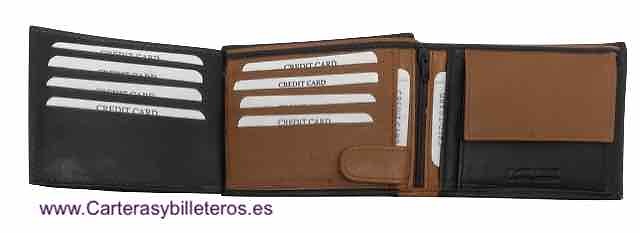 LARGE CAPACITY LEATHER PURSE WALLET 