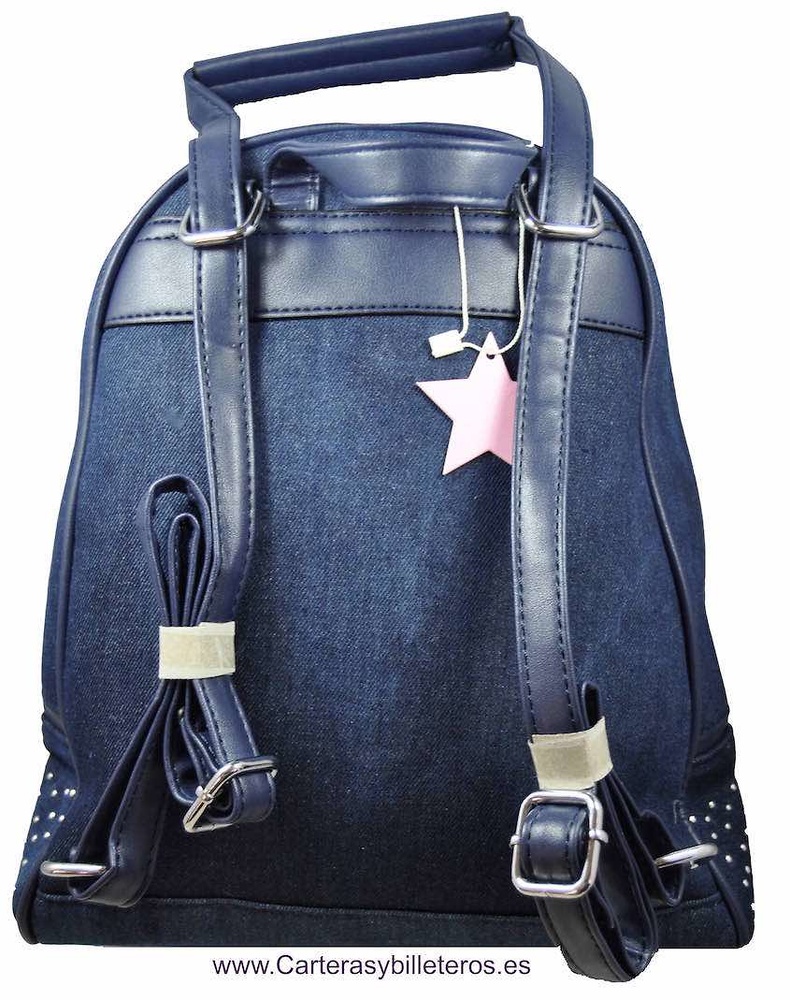 LARGE COWBOY BACKPACK WITH METAL TACHES 