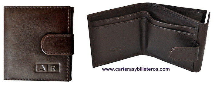 LEATHER WALLET AND PURSE SMALL 