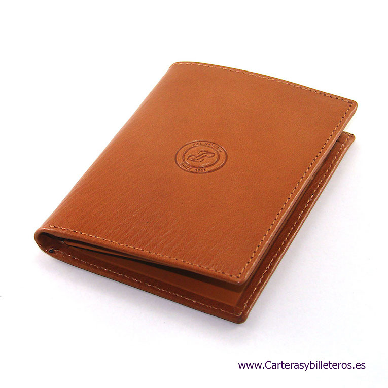 LEATHER WALLET WITH PURSE PREMIUM QUALITY MADE IN SPAIN 