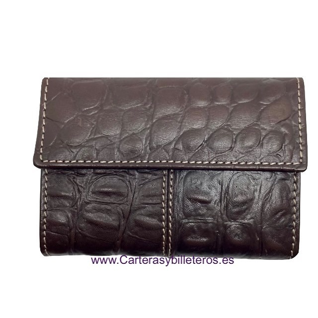 LITTLE WOMEN'S WALLET OF LUXURY SKIN VERY COMPLETE AND GREAT QUALITY 