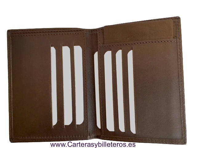 LUXURY LEATHER WALLET CARD HOLDER MADE IN UBRIQUE 