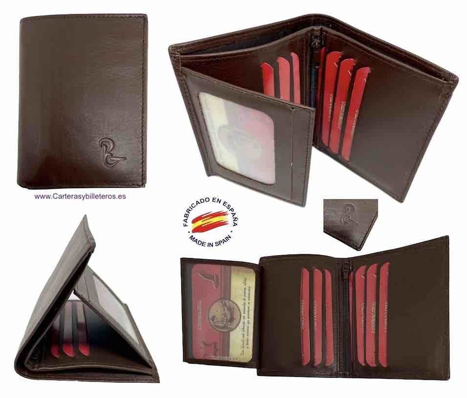 LUXURY LEATHER WALLET CARD HOLDER MADE IN UBRIQUE 