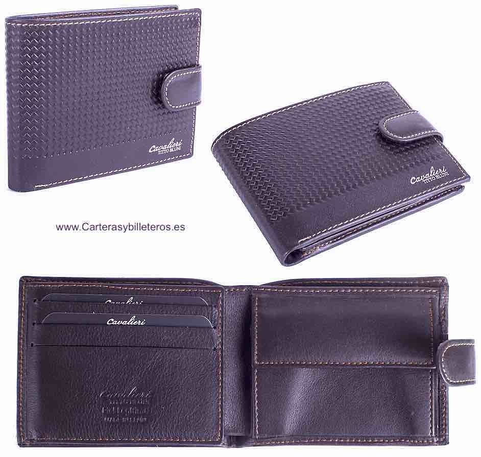 MAN WALLET BRAND BLUNI TITTO MAKE IN LUXURY LEATHER EXCLUSIVE 