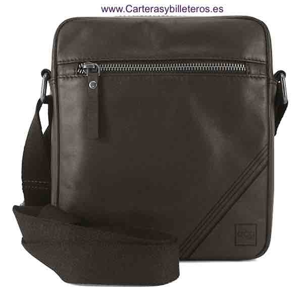 MAN'S BIG BAG IN NAPPA LEATHER WITH INTERIOR POCKETS 