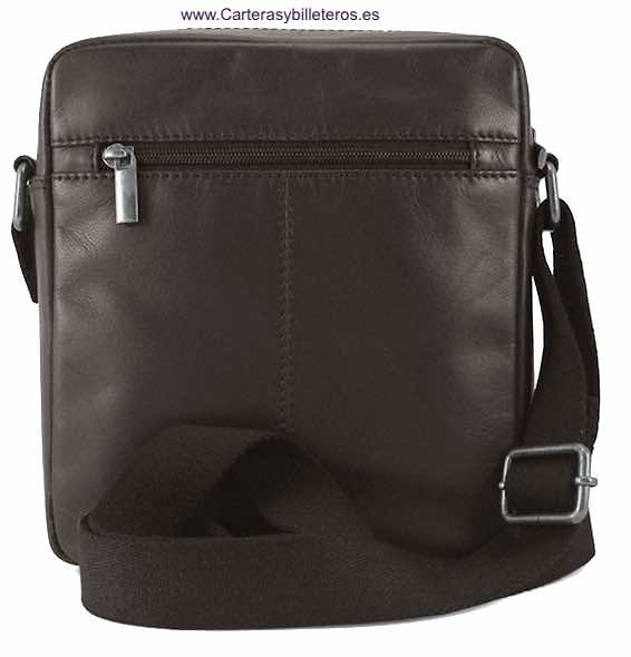 MAN'S SMALL BAG IN NAPPA LEATHER WITH INTERIOR POCKETS 