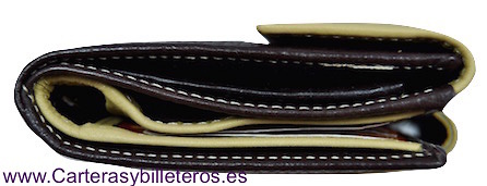 MEDIUM WALLET WOMEN'S WITH A LEATHER BOW WITH ORNAMENT MADE IN SPAIN 