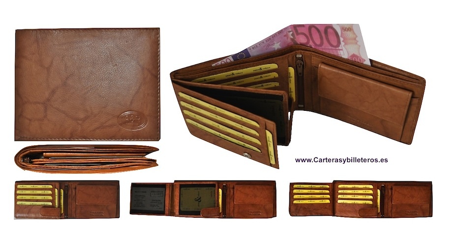 WALLET VERY COMPLETE LEATHER 