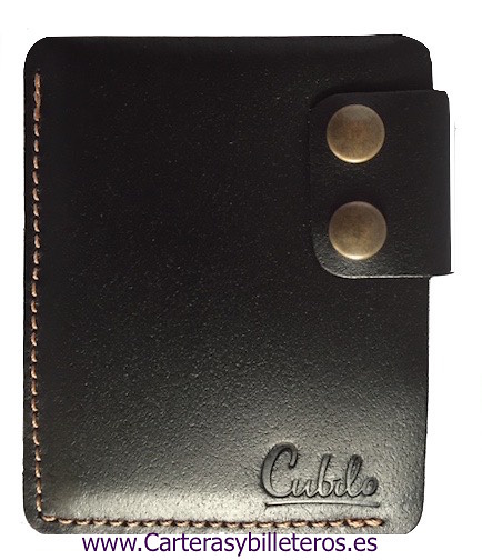 MEN'S LEATHER WALLETS MADE IN SPAIN SMALL 