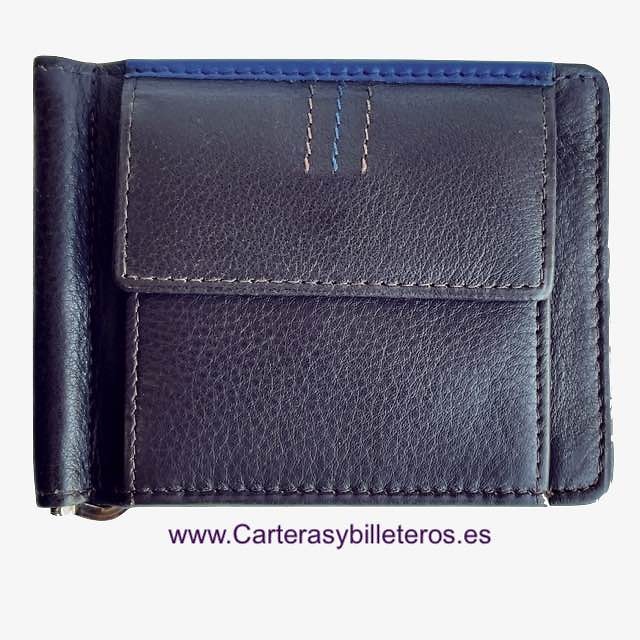 MEN'S WALLET WITH CLIC CLIP AND OUTSIDE PURSE 
