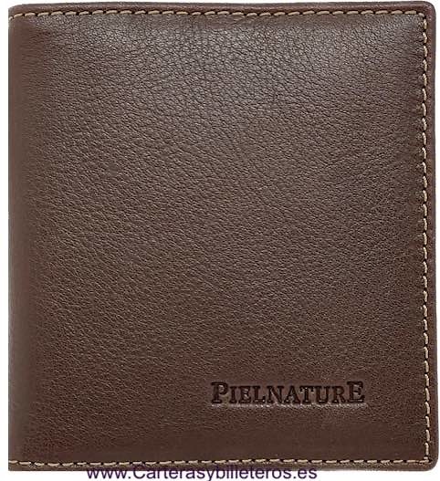 PIELNATURE WALLET WITH CLIP FOR BANKNOTES CON PORTAMONETES 