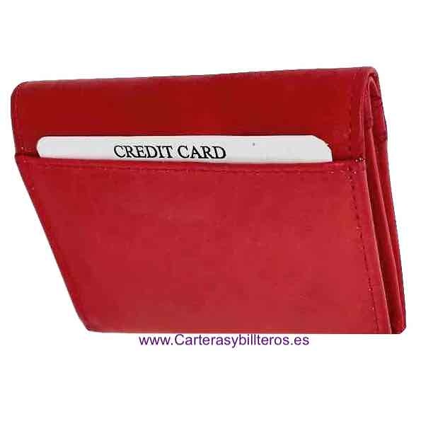 PURSE OF LEATHER WITH BILLFOLD DOUBLE GRANDE 