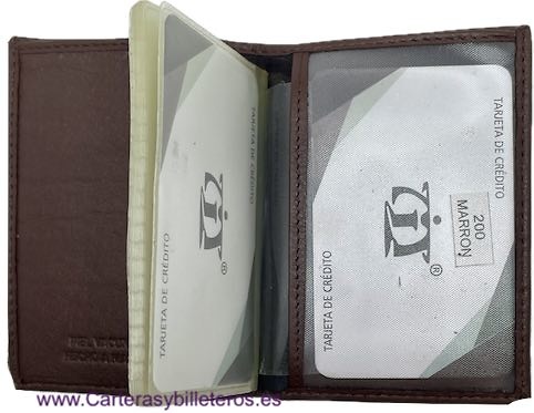 SLIM WALLET CARD HOLDER FOR UP TO 14 CARDS OR IDS 