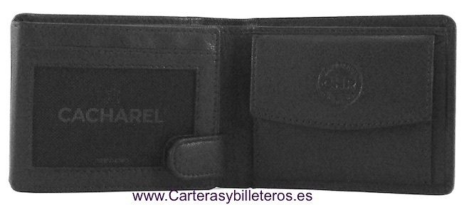 SMALL BUT VERY COMPLETE NAPALUX LEATHER CACHAREL WALLET 
