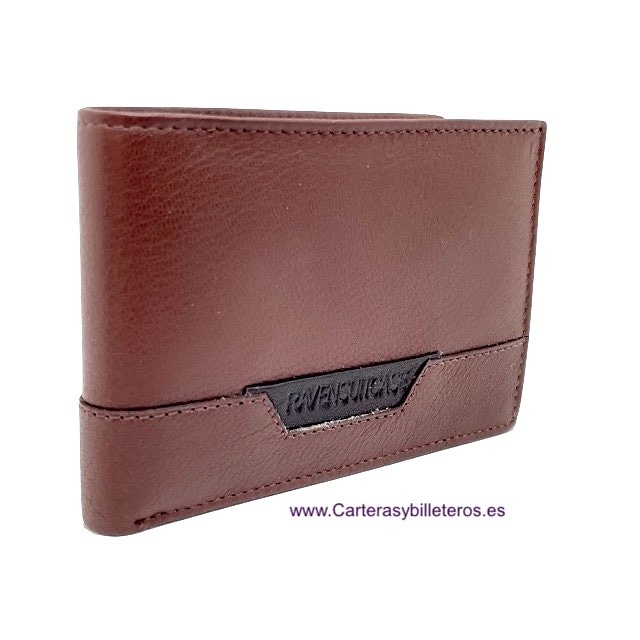 SMALL LEATHER MEN'S PURSE WALLET 