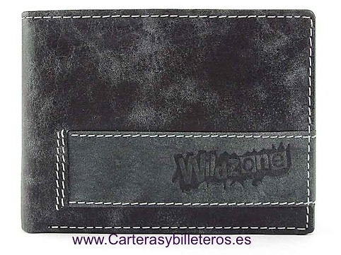 SMALL MAN'S LEATHER WALLET WITH WALLET CARD HOLDER 