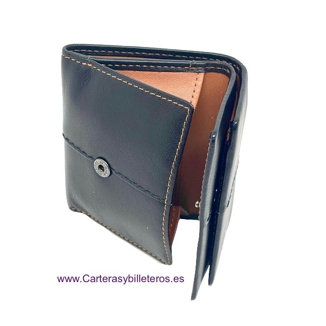 SMALL NAPALUX LEATHER PURSE WALLET 