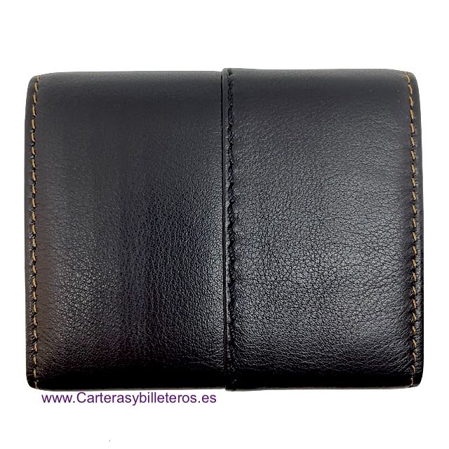 SMALL NAPALUX LEATHER PURSE WALLET 