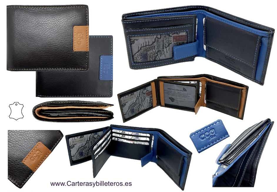 SMALL WALLET ACQ LEATHER NAPALUX VERY COMPLETE 