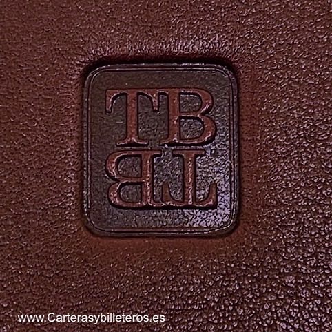 TITTO BLUNI MEN'S CASUAL CARD HOLDER IN LEATHER LUXURY 16 CARDS 