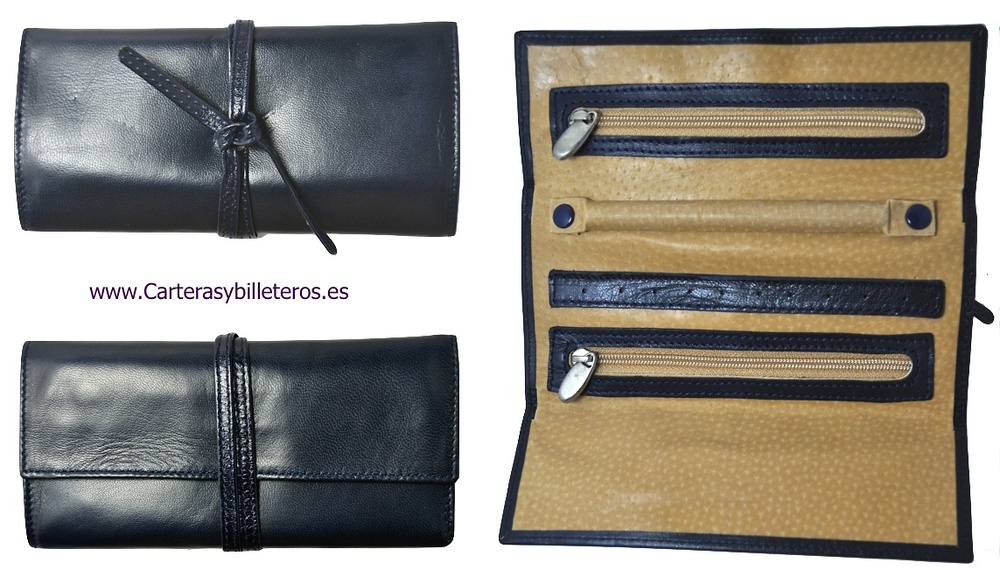 TRAVEL JEWELRY QUALITY LEATHER MADE IN UBRIQUE 