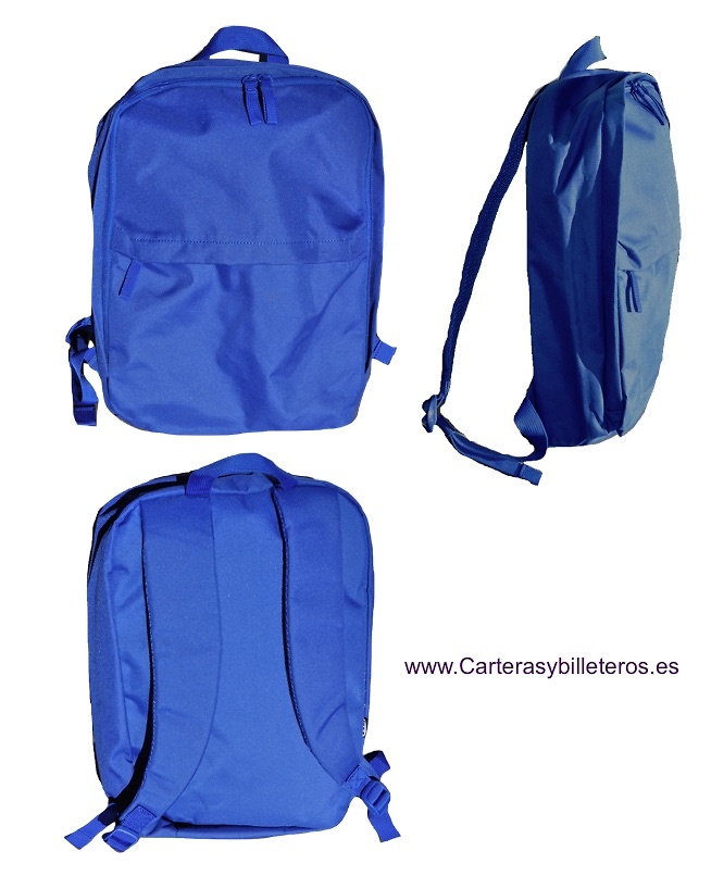 UNISEX BACKPACK WITH PADDED SHOULDERS 