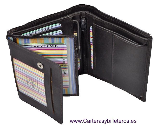 WALLET AND PURSE MAN WITH LUXURY LEATHER PREMIUM 