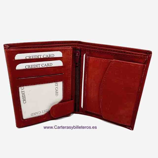 WALLET FOR MAN IN LEATHER OF BEEF 