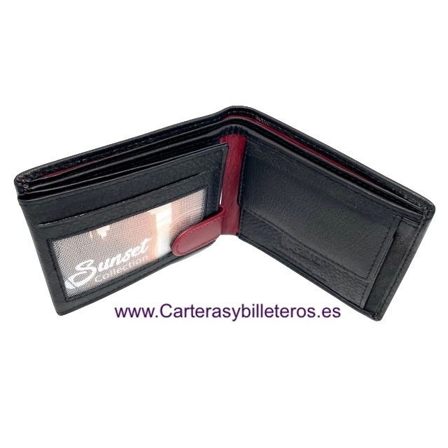 WALLET FOR MAN IN LEATHER 