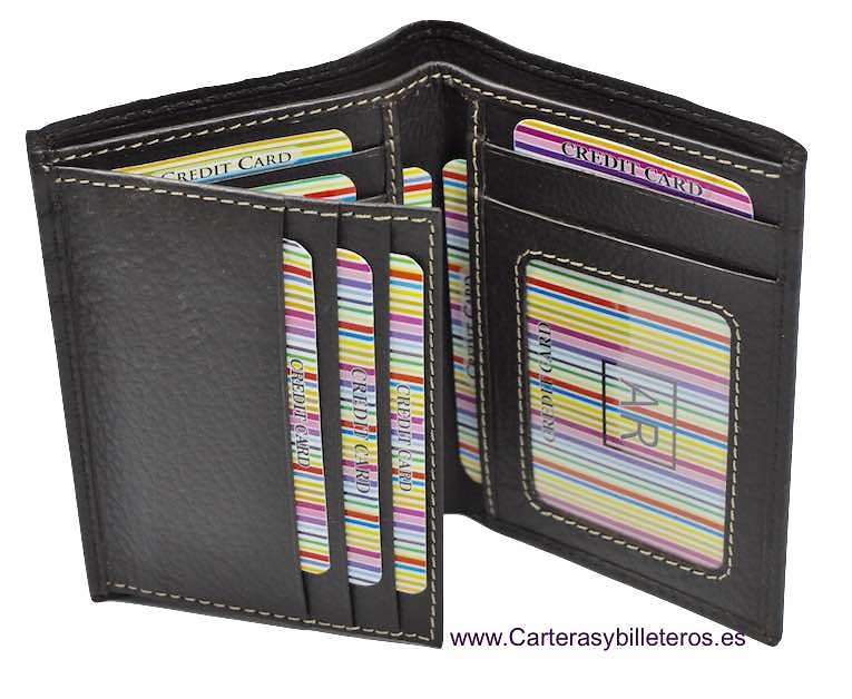 WALLET LEATHER PORTFOLIO OF HIGH QUALITY BEEF 