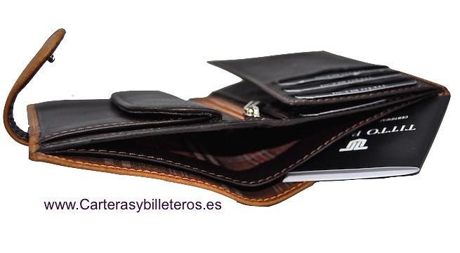 WALLET MAN LEATHER BRAND TITTO BLUNI LEATHER 