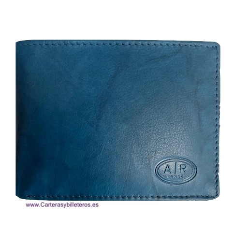 WALLET OF HORIZONTAL OPENING LEATHER PURSE 