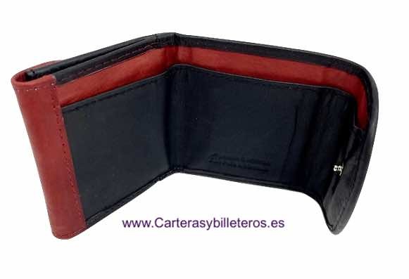 WALLET OF LEATHER WITH BILLFOLD VERY SMALL 