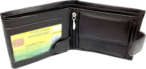 WALLET TYPE AMERICAN OF MAN OF NAPA LEATHER 