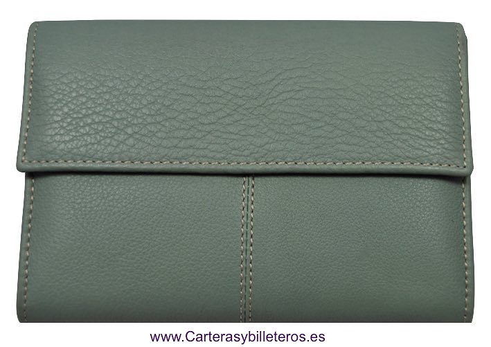 WALLET WOMEN'S WITH A LEATHER BOW QUALITY LUXURY 