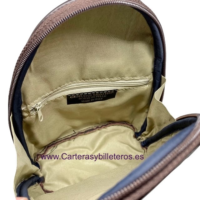 WOMEN'S BACKPACK BAG IN ITALIAN FIORENTINA LEATHER + COLORS 