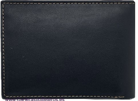 WOMEN'S SMALL LEATHER TITTO BLUNI WALLET 7 CARDS 