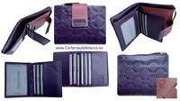CACHAREL WOMEN'S PURSE WALLET WITH REMOVABLE CARD HOLDER 10 CARDS - 2 PIECES -
